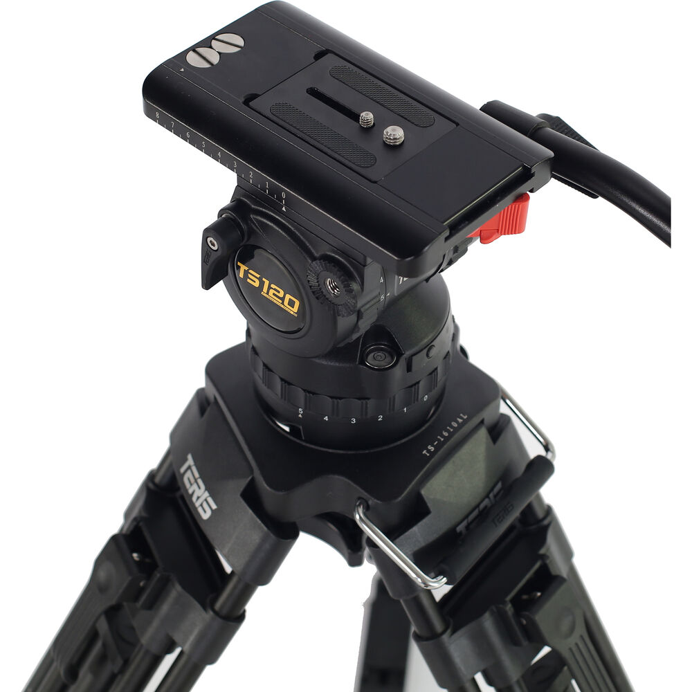 Teris TS120AL Fluid Head & Tripod Kit / 15 Kg