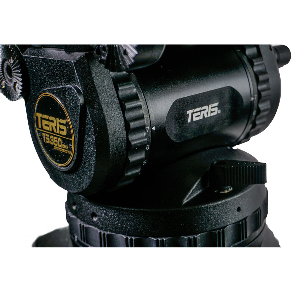 Teris TS350CF Carbon Fiber Fluid Head & Tripod Kit / 40 Kg