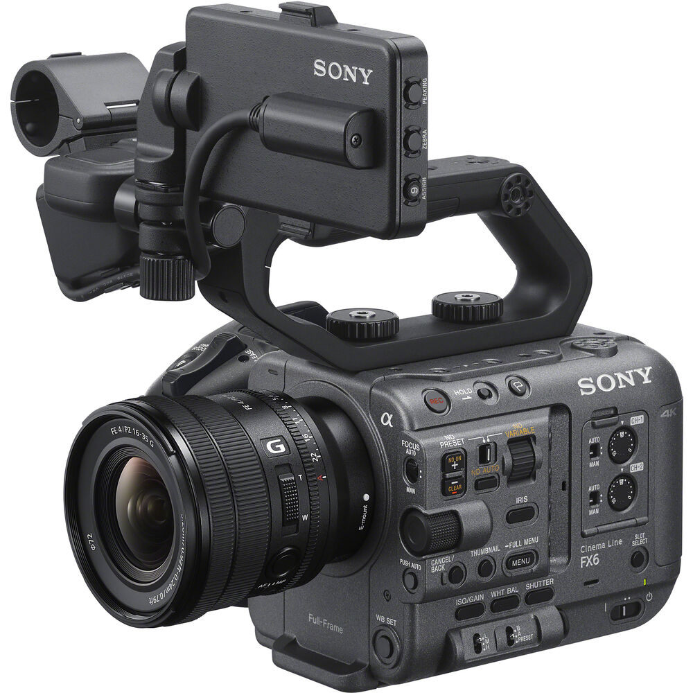 Sony FE PZ 16-35mm f/4 G Lens