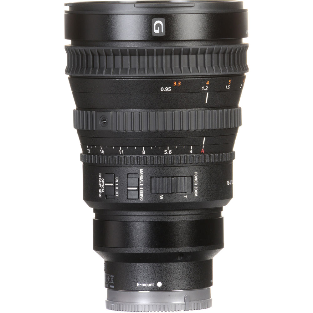 Sony FE PZ 28-135mm f/4 G OSS Full Frame Power Zoom Lens