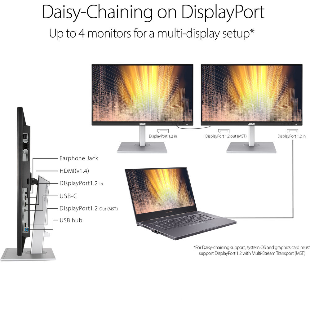 ASUS ProArt PA278CV 27" QHD IPS Profesyonel Monitör