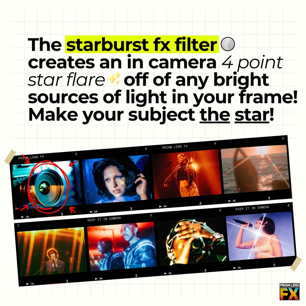 Prism Lens FX Starburst 77MM