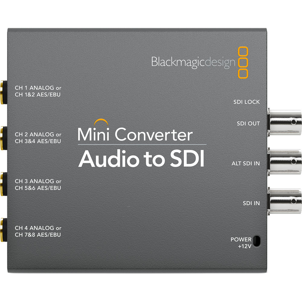 Blackmagic Design Mini Converter - Audio to SDI
