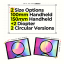 Prism Lens FX "HANDHELD" Split Diopter [+2] 150MM