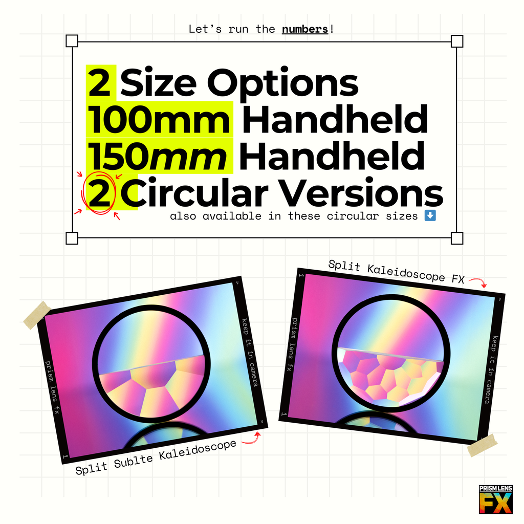 Prism Lens FX HH Subtle Kaleidoscope 150MM