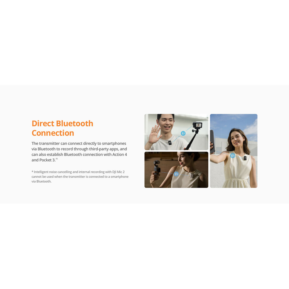 DJI Mic 2 Verici (Pearl White)