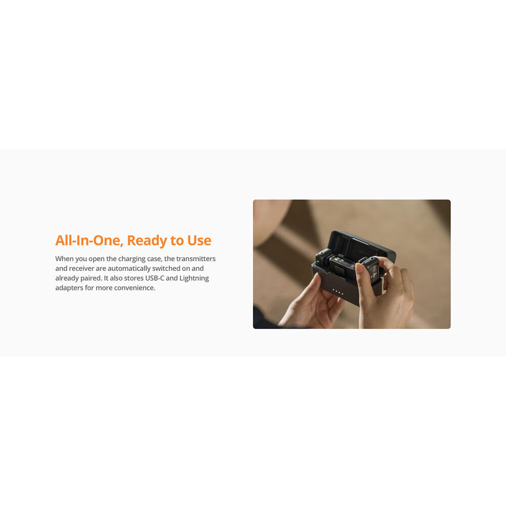 DJI Mic 2 Verici (Pearl White)