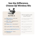 DJI Mic 3 Kablosuz Mikrofon Seti (1TX + 1RX)