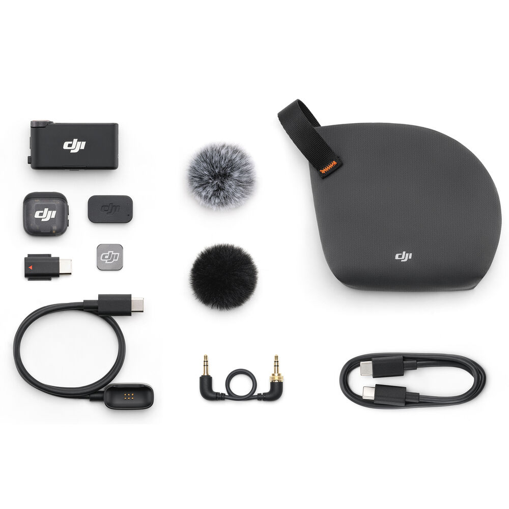 DJI Mic 3 Kablosuz Mikrofon Seti (1TX + 1RX)