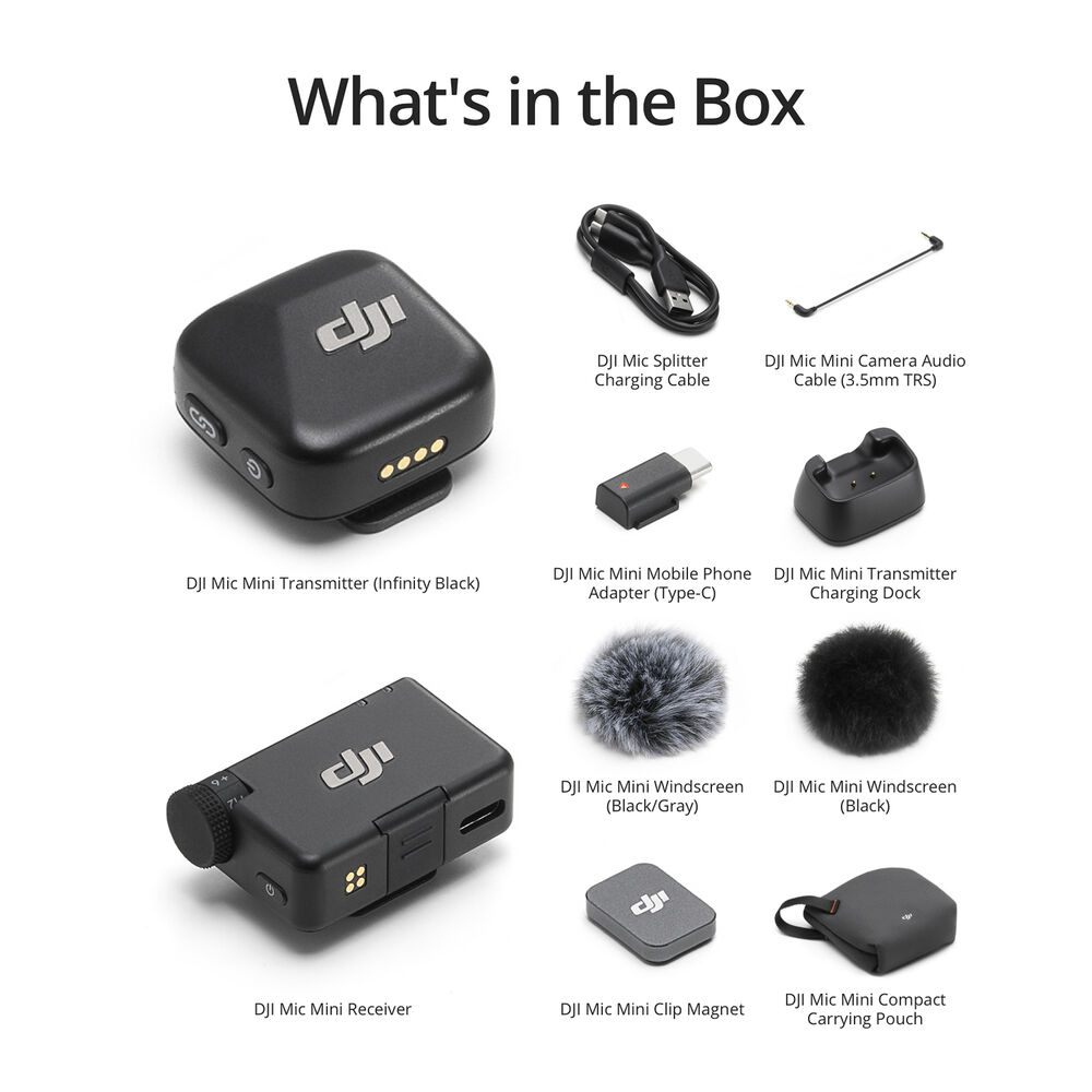 DJI Mic Mini (1 TX + 1 RX)