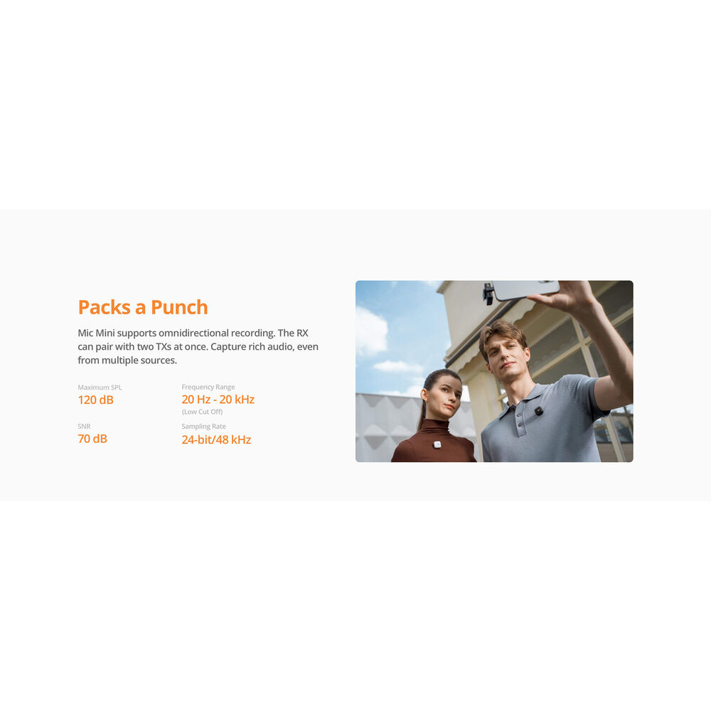 DJI Mic Mini Transmitter (Arctic White)