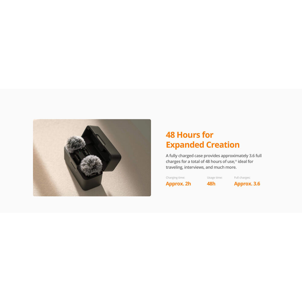 DJI Mic Mini Transmitter (Infinity Black)