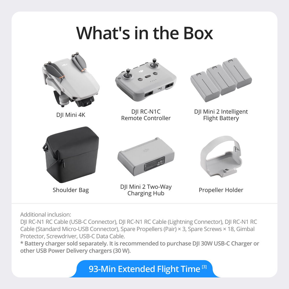 DJI Mini 4K Fly More Combo (GL)