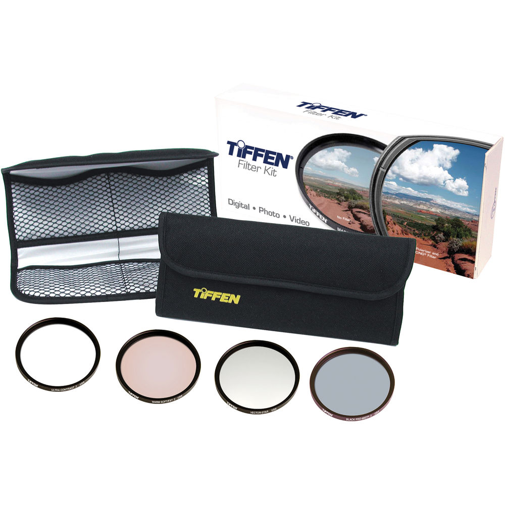 [82HFXK1] TIFFEN 82mm Hollywood FX Kit WSFX3, BPM3, UC3, VSTR Filtre Seti