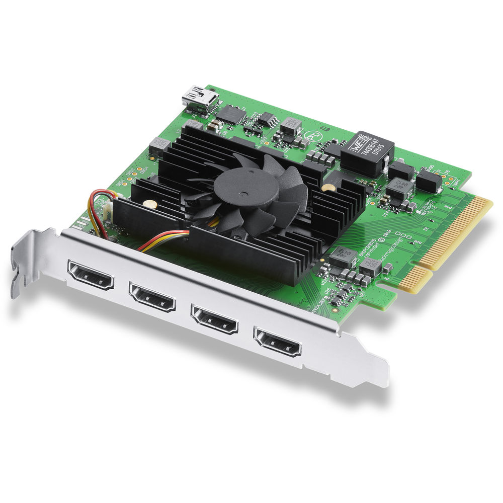 [BDLKDVQDHDMI4K] Blackmagic Design DeckLink Quad HDMI Recorder