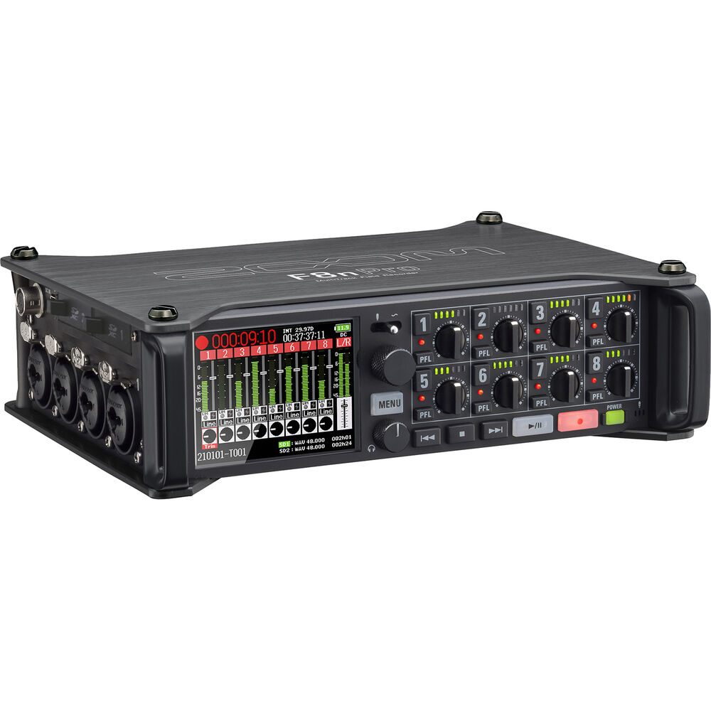 Zoom F8n Pro Multitrack Field Recorder