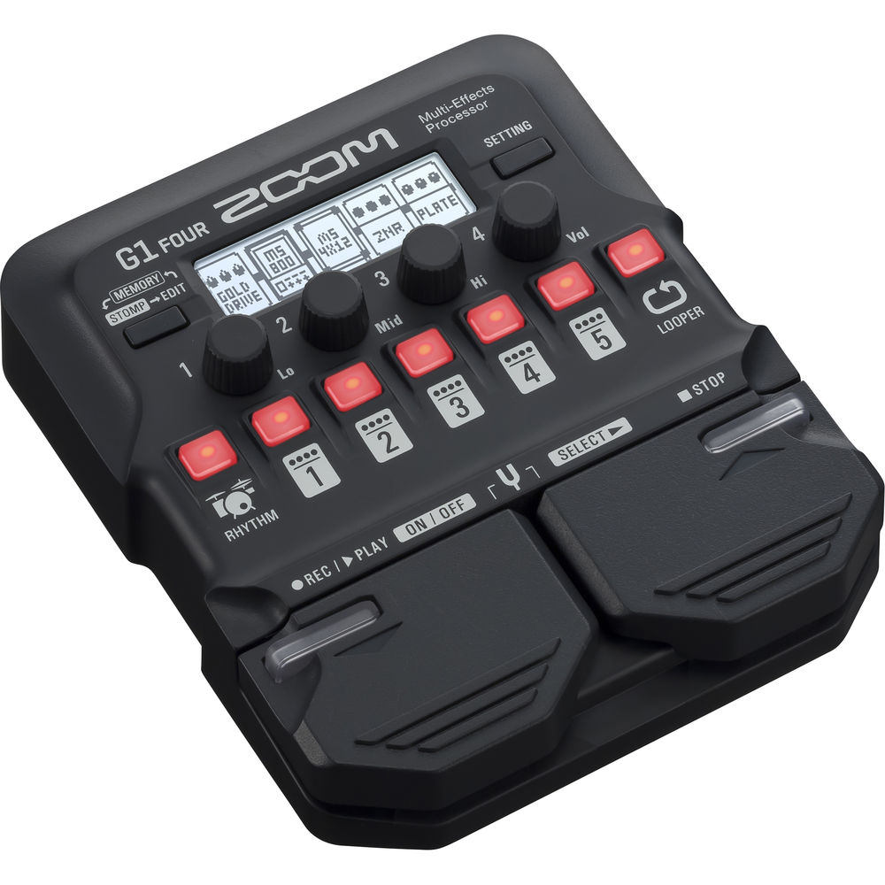 [G1X FOUR] Zoom G1x FOUR Expression Pedallı Multi-Efekt Prosesörü