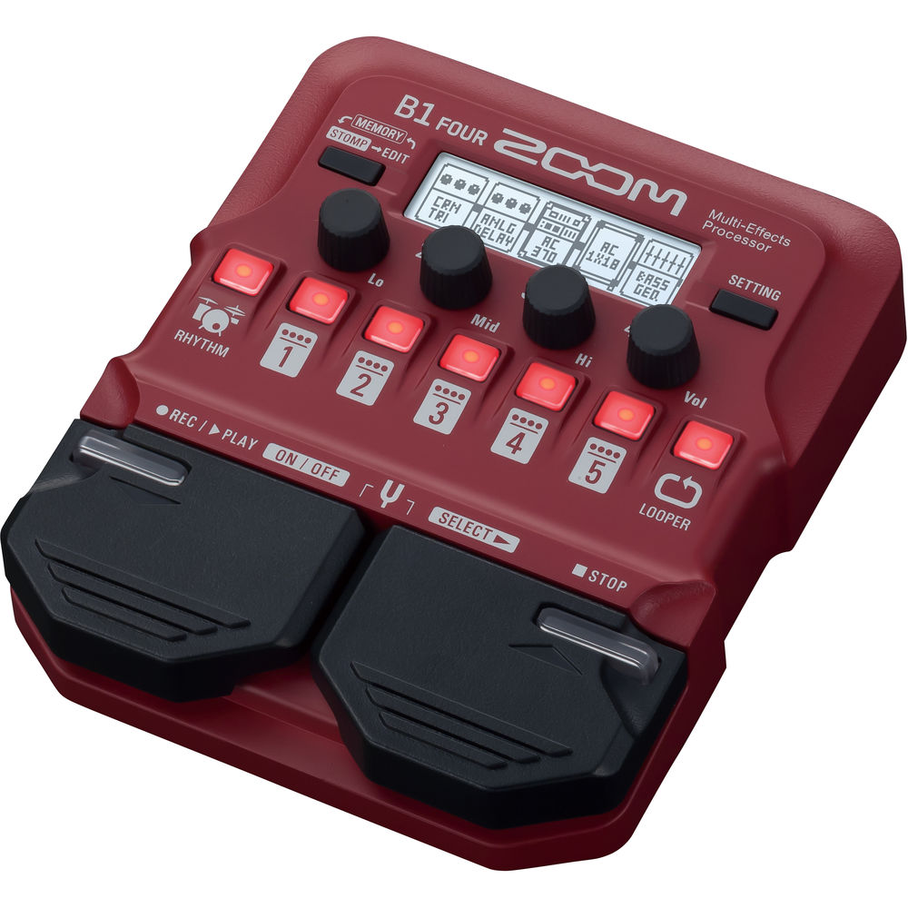 [B1 FOUR] Zoom B1 FOUR Bass Multi-Efekt Prosesörü