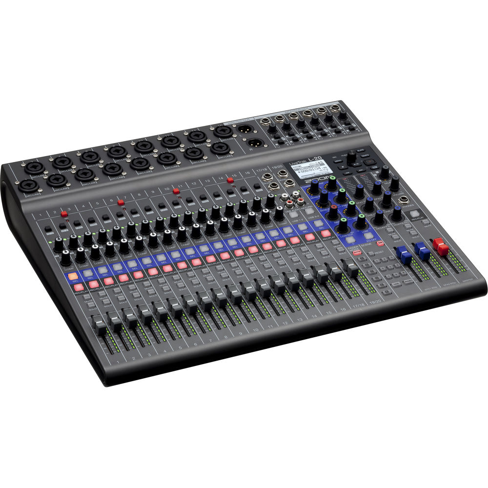 [L-20] Zoom LiveTrak L-20 20-Kanal Dijital Mikser