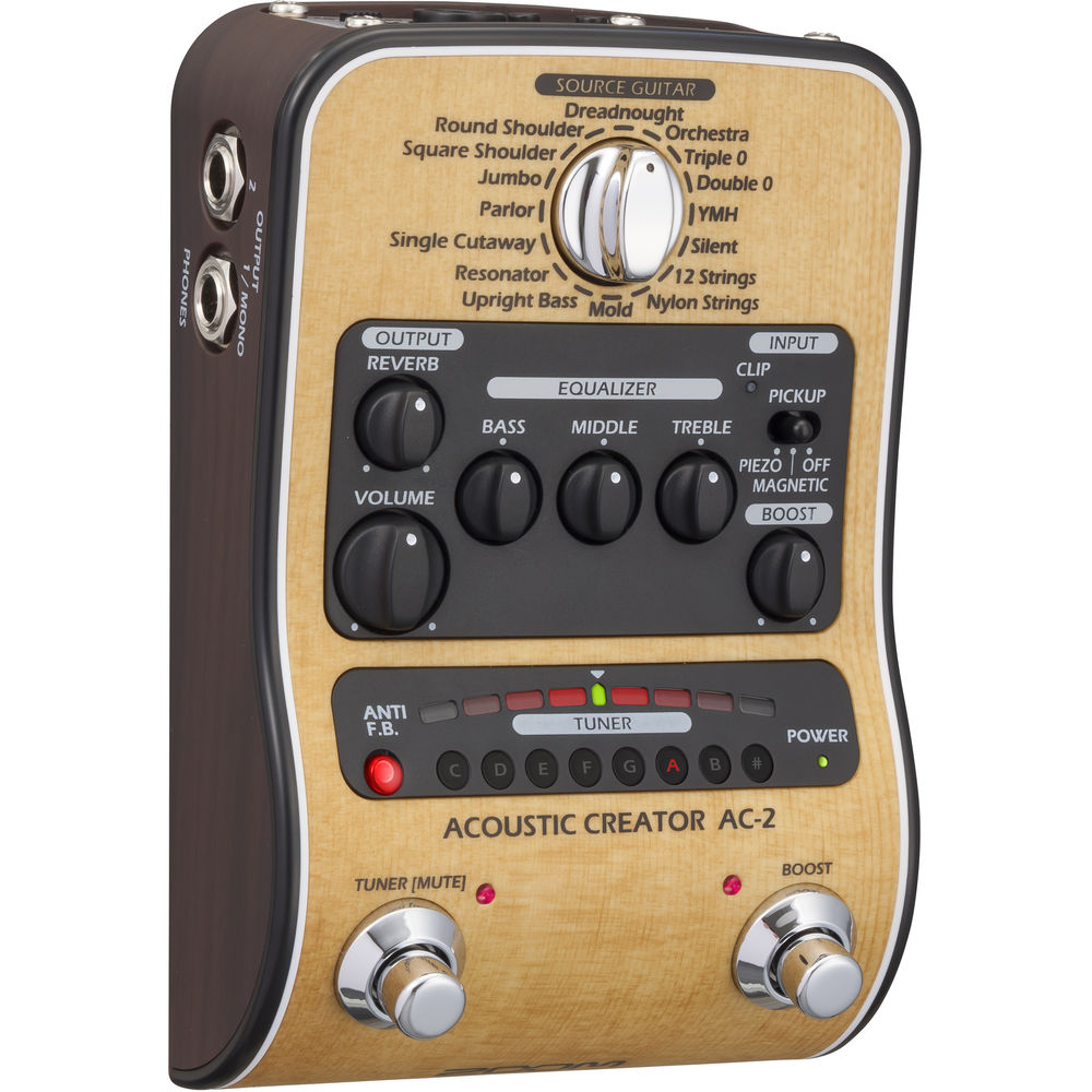 [AC-2] Zoom AC-2 Akustik Creator Efekt Pedalı