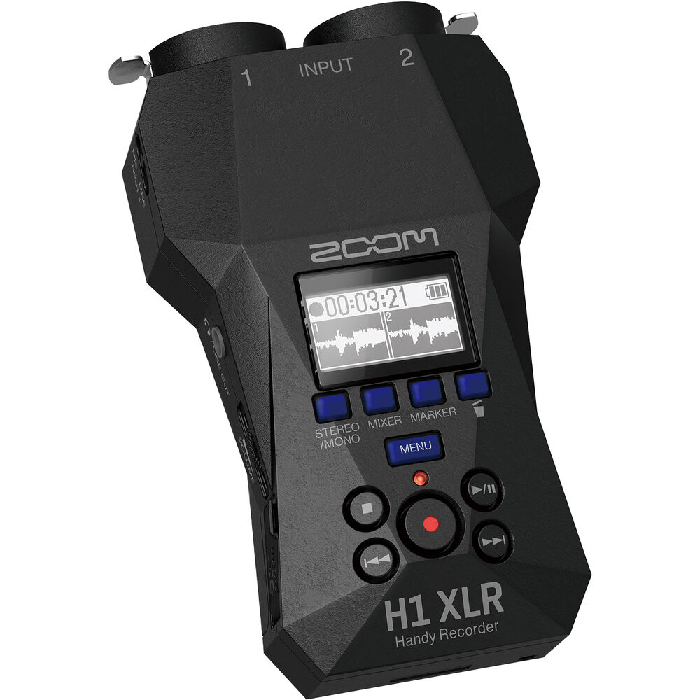 [H1 XLR] Zoom H1 XLR Digital Handy Recorder (Siyah)