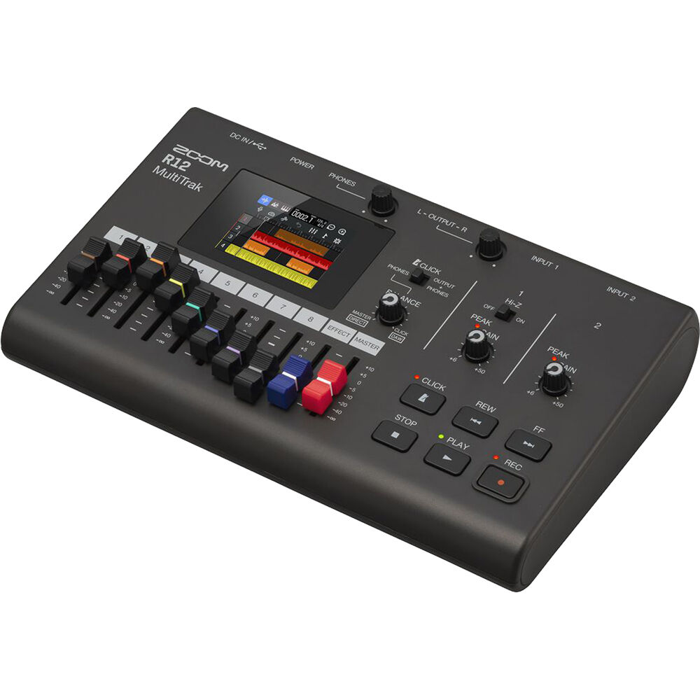 Zoom R12 MultiTrak Recorder (Touchscreen)