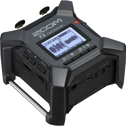 [F3] Zoom F3 2-Girişli Ses Kayıt Cihazı