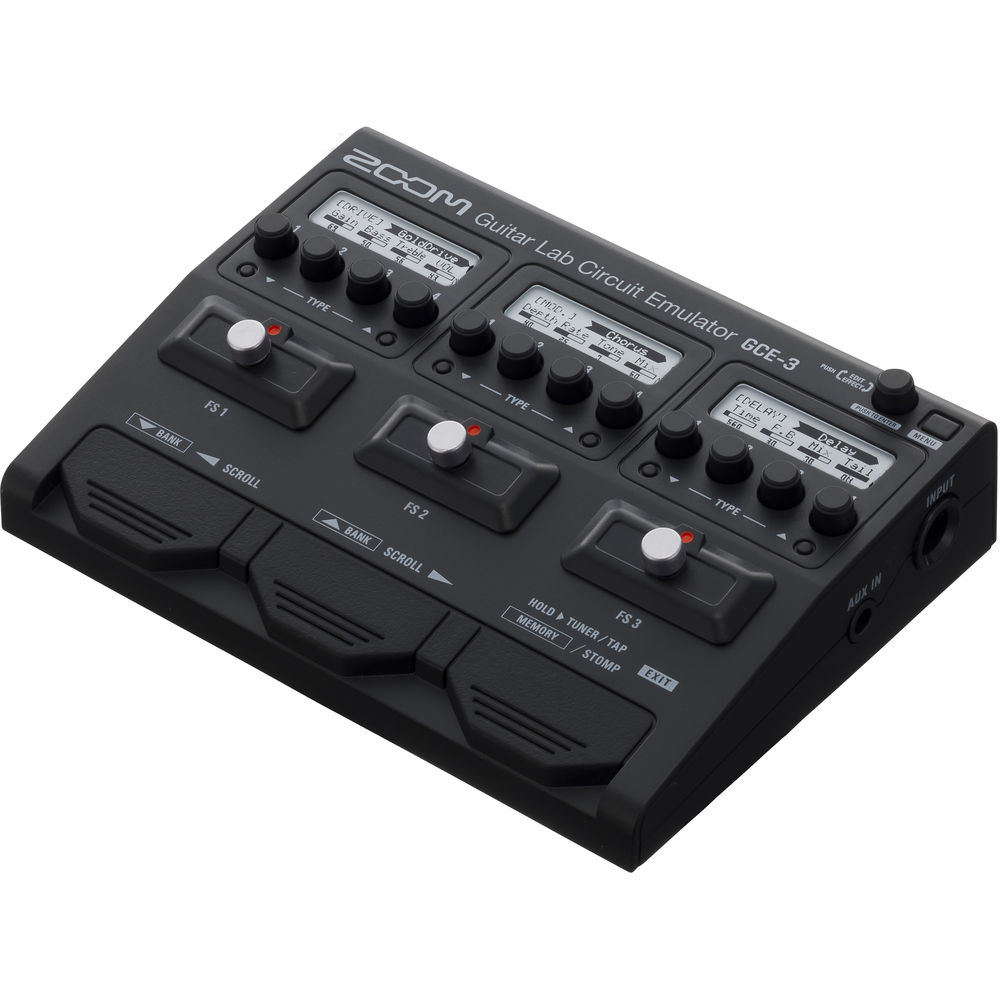 [GCE-3] Zoom GCE-3 Guitar Lab Circuit Emulator USB Pedal Ses Kartı