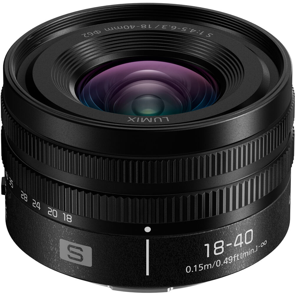 [S-R1840ME-K] Panasonic Lumix S 18-40mm Lens (Kit)