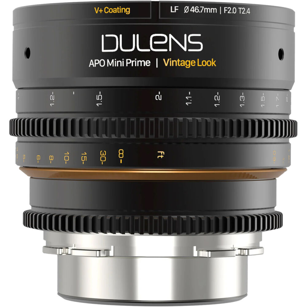 [AMP58B-PL] Dulens APO Mini Prime 58mm T2.4 Lens (ARRI PL, Black)