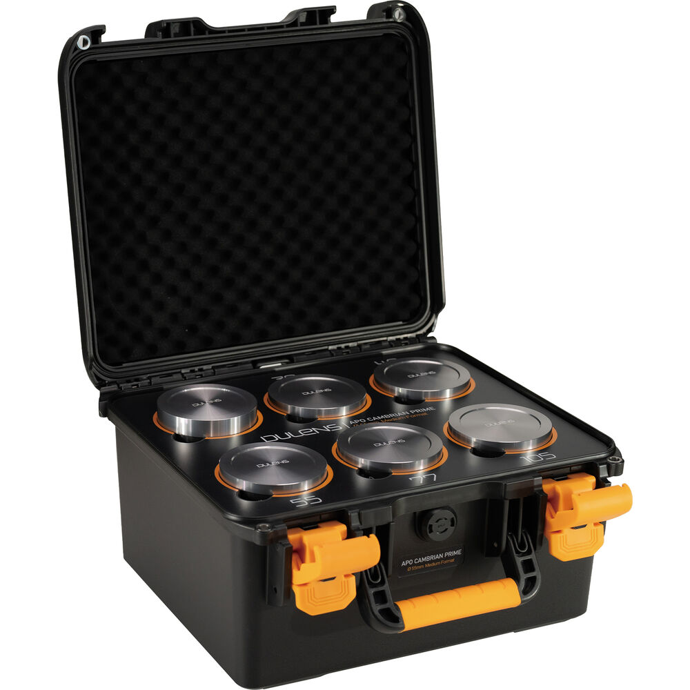 [ACPCS-IS-PL] Dulens APO Cambrian Prime 6-Lens Complete Set (ARRI PL, Imperial, Silver)
