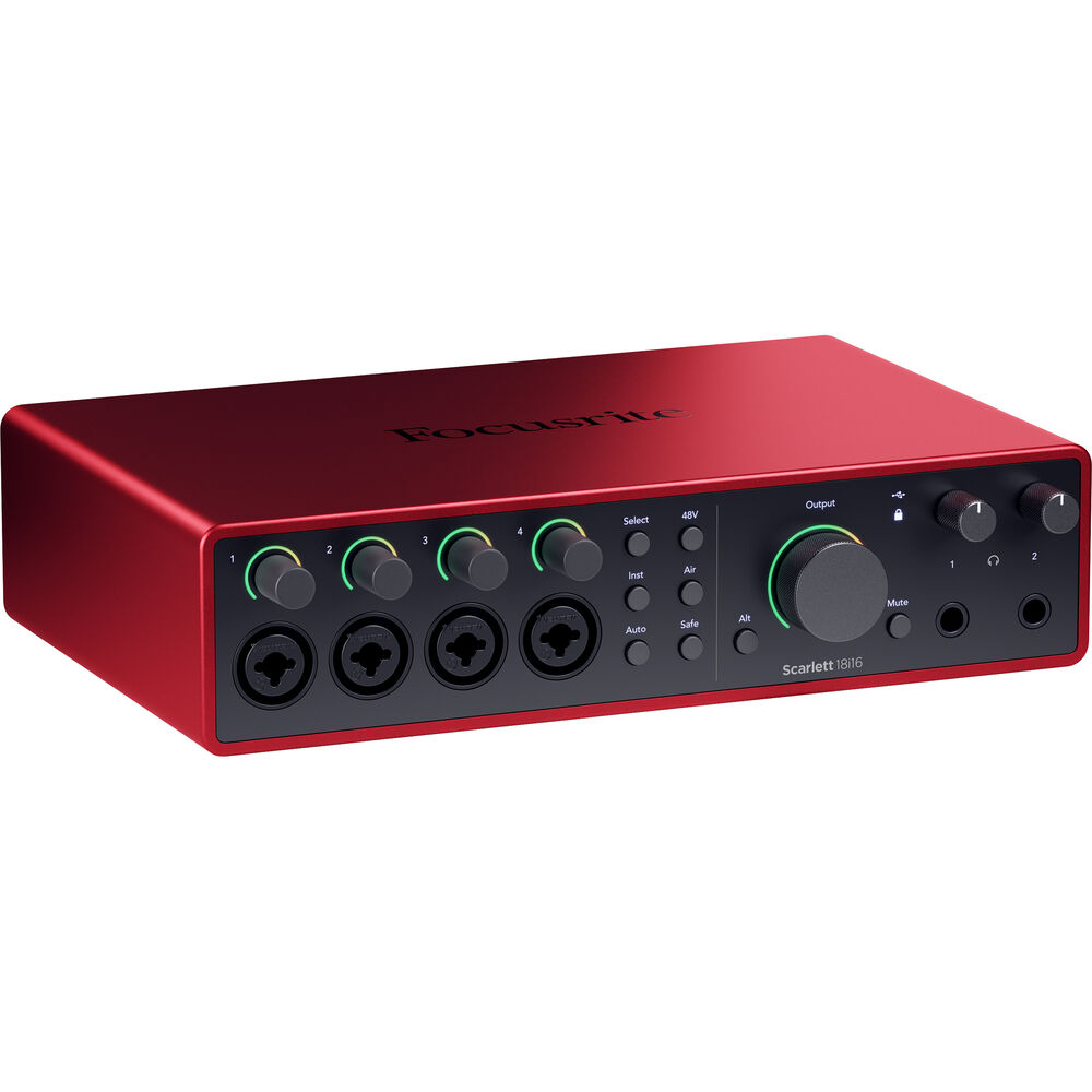 [SCARLETT-18I16-4G] Focusrite Scarlett 18i16 Gen 4 USB Ses Kartı