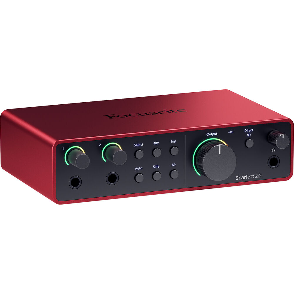 [CARLETT-2I2-4G] Focusrite Scarlett 2i2 Gen 4 Ses Kartı
