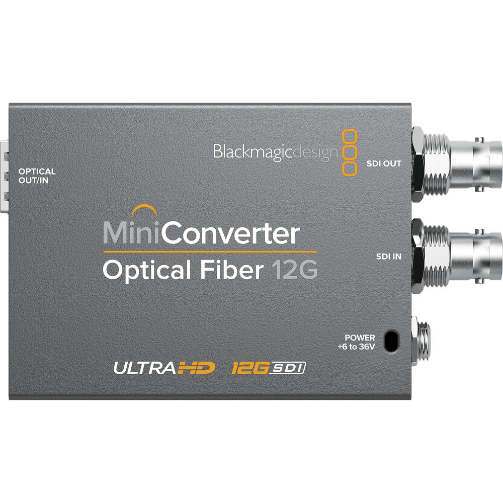 [CONVMOF12G] Blackmagic Design Mini Converter - Optical Fiber 12G