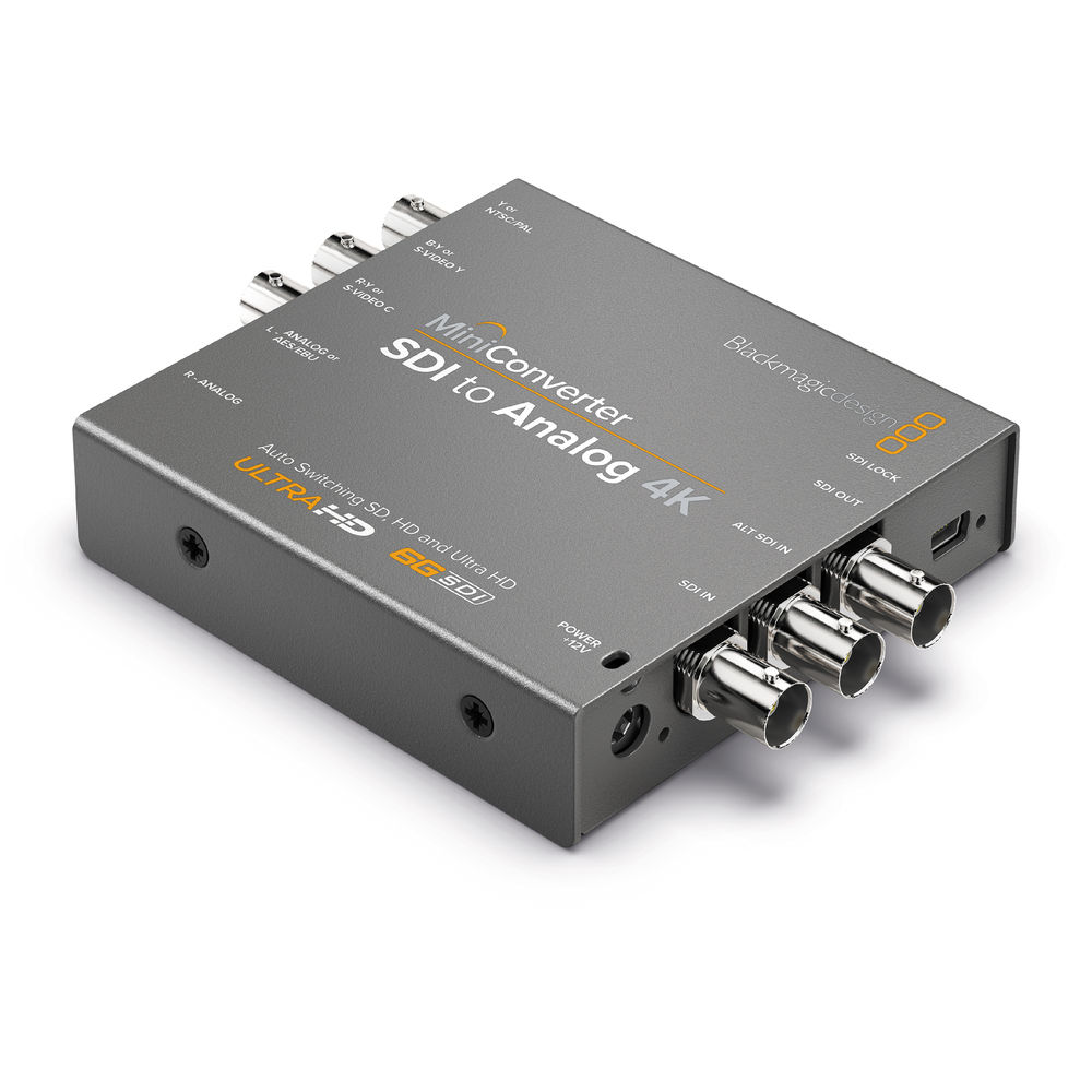 [CONVMASA4K] Blackmagic Design Mini Converter - SDI to Analog 4K