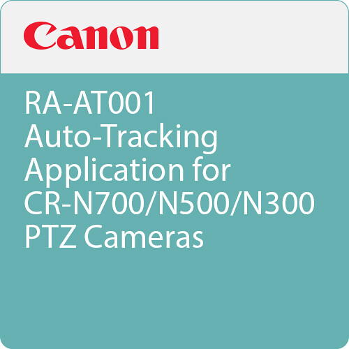 [6370C001] Canon RA-AT001 Auto-Tracking Lisansı (CR-N700/N500/N300)