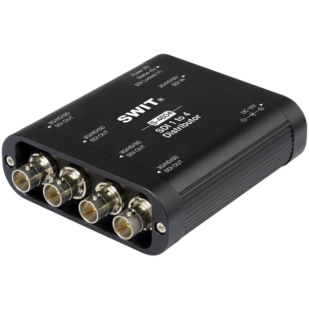 [S-4604] SWIT S-4604 SDI 1x4 Dağıtıcı ve Sinyal Güçlendirici