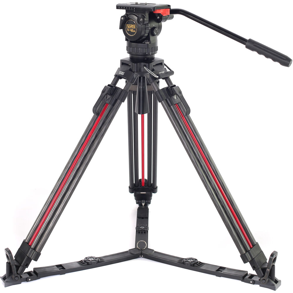 [TSN6CF-Q PLUS] Teris TSN6CF-Q PLUS Tripod and Fluid Head System (Karbon Fiber)/ 7 Kg
