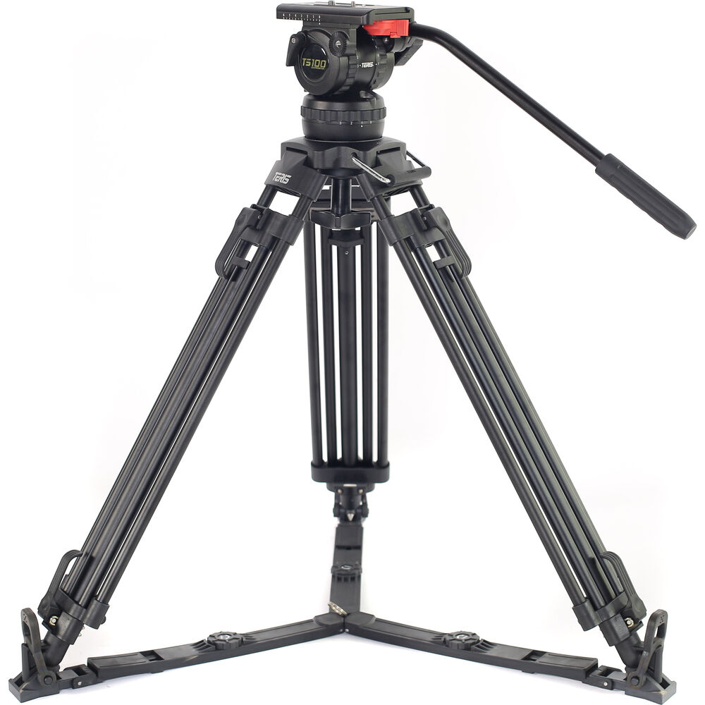 [TS100AL] Teris TS100AL Fluid Head & Tripod Kit (Karbon Fiber) / 12 Kg