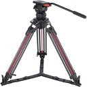 Teris TS100CF-Q Fluid Head & Tripod Kit (Karbon Fiber) / 12 Kg