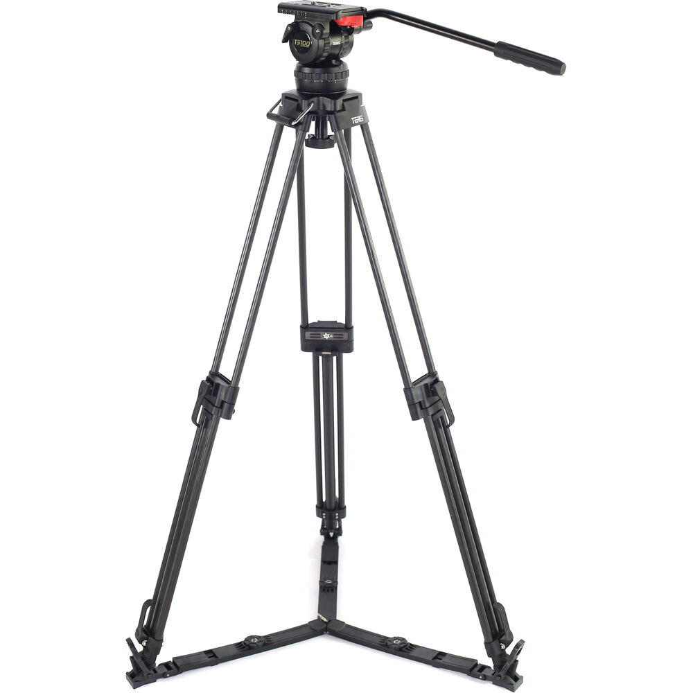 [TS100CF] Teris TS100CF Fluid Head & Tripod Kit (Karbon Fiber) / 12 Kg