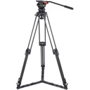 Teris TS100CF Fluid Head & Tripod Kit (Karbon Fiber) / 12 Kg
