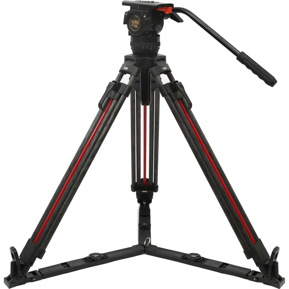 [TSN6CF-Q] Teris TSN6CF-Q PLUS Tripod and Fluid Head System HARDCASE (Karbon Fiber)/ 7 Kg