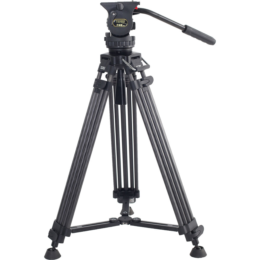 Teris TCE-CF PLUS Fluid Head & Tripod Kit (Karbon Fiber)