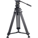 Teris TCE-CF PLUS Fluid Head & Tripod Kit (Karbon Fiber)
