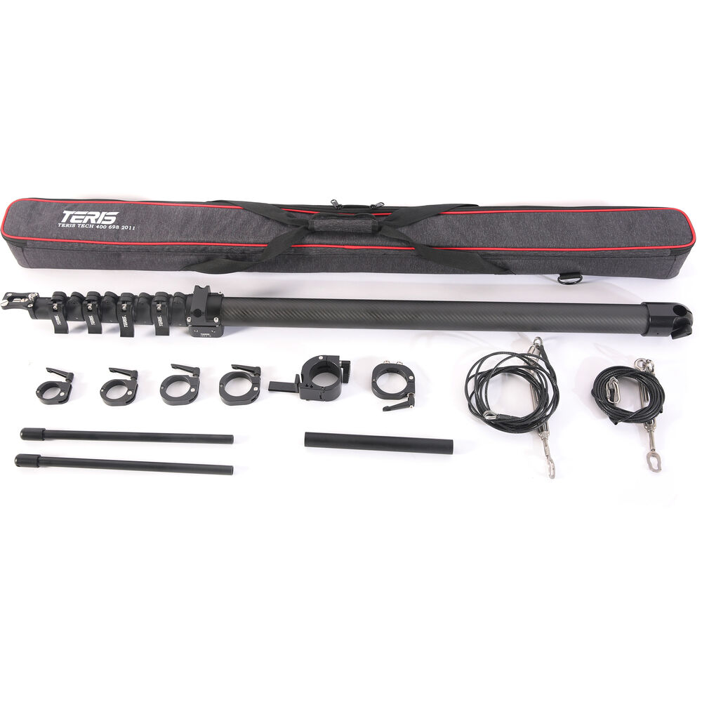 [JQ50-III] Teris JQ50-III Karbon Fiber Mini Jib DJI ve Zhiyun Gimbal Modelleri için