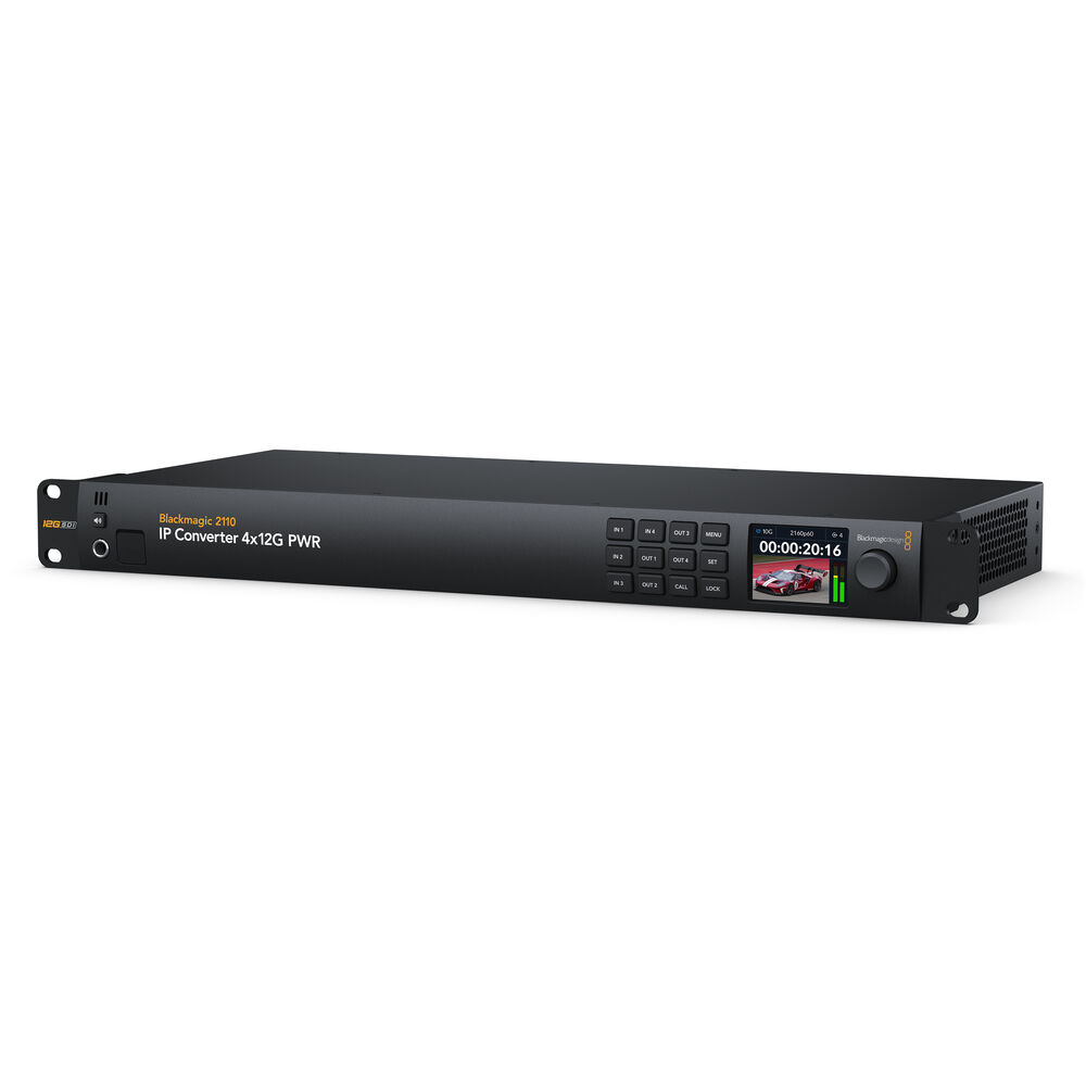 [CONVNVIPB4/12GPWR] Blackmagic Design 2110 IP Converter 4x12G PWR