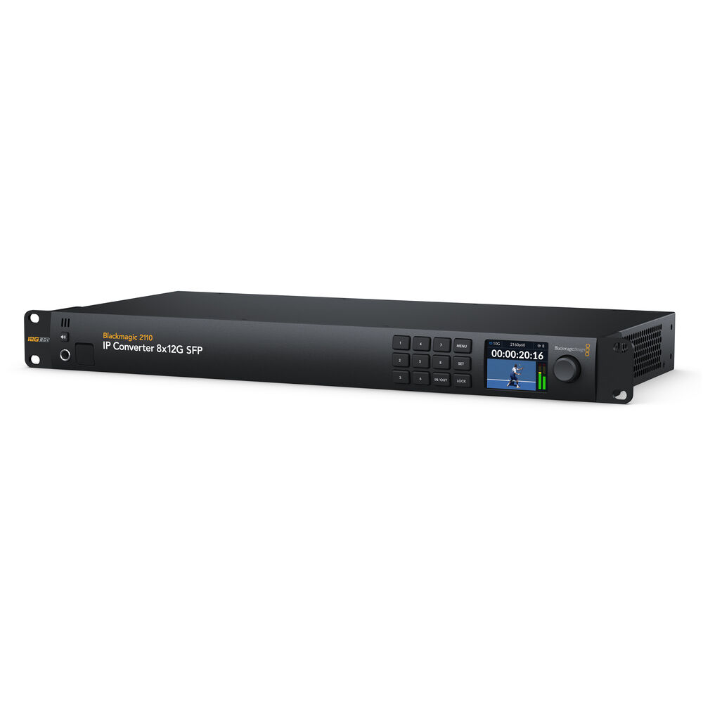 [CONVNVIPC8/12GSFP] Blackmagic Design 2110 IP Converter 8x12G SFP