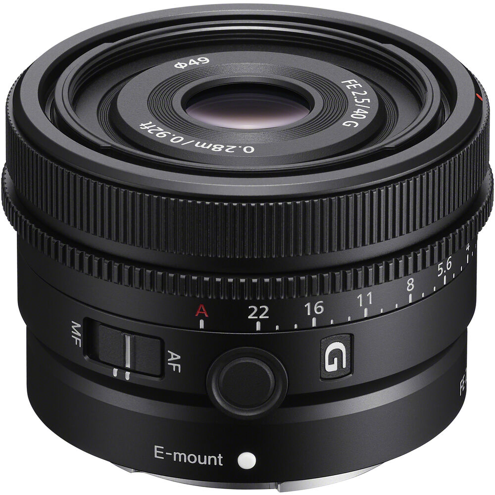 [SEL40F25G] Sony FE 40mm f/2.5 G Lens