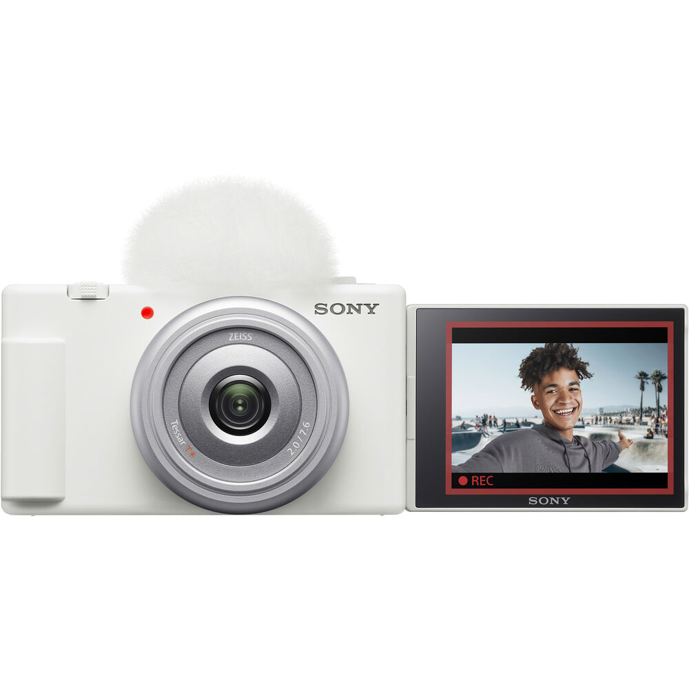 Sony ZV-1F Vlog Kamera (Beyaz)